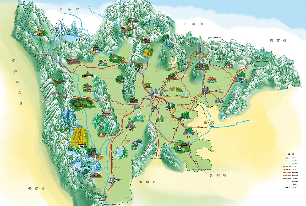 探寻四川,天府之国的魅力与传奇揭秘